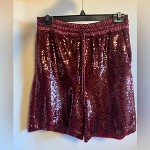 ZARA Limited Edition Sequin boxer shorts size M